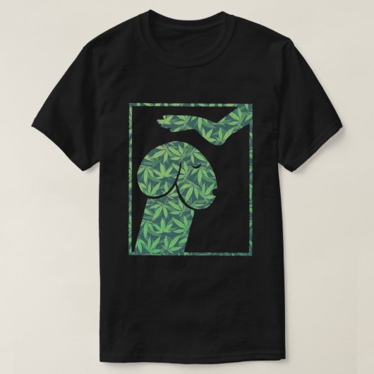 ラブウィードシャツ Tシャツ (デザイン正面)