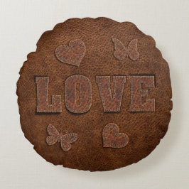 ラブウェスタンスタイル ラウンドクッション