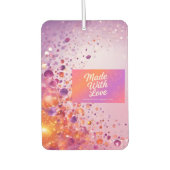 ラブウォッチ製 カーエアーフレッシュナー (正面)