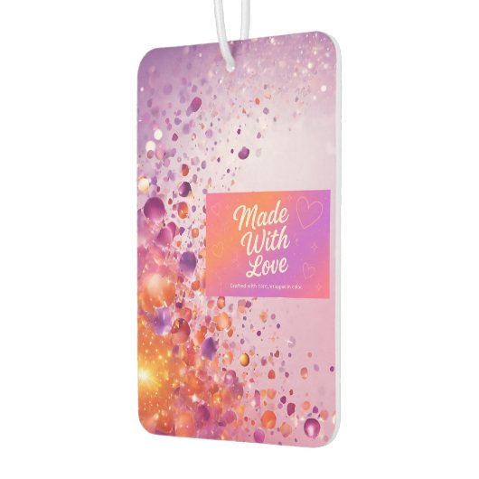 ラブウォッチ製 カーエアーフレッシュナー (左)