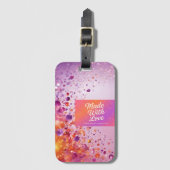 ラブウォッチ製 ラゲッジタグ (正面縦)