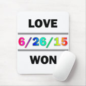 ラブウォン マウスパッド (マウス)