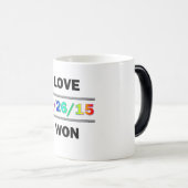 ラブウォン モーフィングマグカップ (正面右)