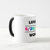 ラブウォン モーフィングマグカップ (正面左)