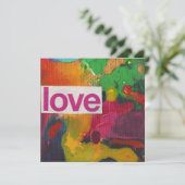 ラブウォーターカラー空白のコラージュ シーズンカード (スタンド正面)