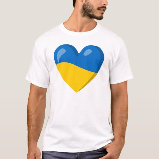 ラブウクライナサポート Tシャツ (正面)