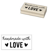 ラブウッドスタンプで手作り ラバースタンプ (押印)