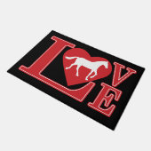 ラブウマ ドアマット (アングル)