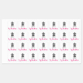 ラブウールで手作り編み物 パーソナライズされた ラベル (シート)