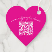 ラブウールニットハートラベルで編んだ フェイバータグ (裏面)