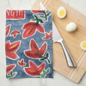 ラブウ与えス力キッチンタオル キッチンタオル (四つ折り)