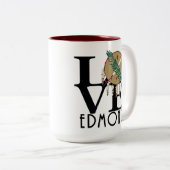 ラブエドモンドオクラホマ15oz ツートーンマグカップ (正面右)