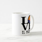 ラブエルミラージュアリゾナ11oz コーヒーマグカップ (正面右)