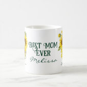 ラブエレガントルな素朴ひま最高のわしの母さん コーヒーマグカップ (中央)