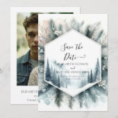 ラブエレガントル山結婚の セーブザデート (正面/裏面)