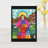 ラブエンジェルの弟子 カード (黄色い花)