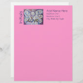 ラブエンジェルカスタムワード文房具セット レターヘッド (正面/裏面)