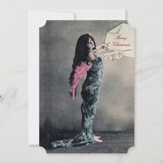 ラブエンジェルクリスマス - 招待状 / 出席返信 / カード (正面)