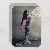 ラブエンジェルクリスマス - 招待状 / 出席返信 / カード (正面/裏面)