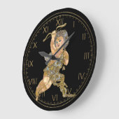 ラブエンジェル ラージ壁時計 (傾斜)