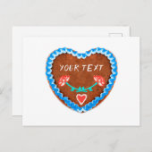 ラブオクトーバーフェストレブクヘンヘルツミットコピー宇宙 ポストカード (正面/裏面)