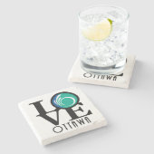 ラブオタワ ストーンコースター (横)