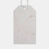 ラブオリーブ油ブライダルシャワーのお気に入り ギフトタグ (裏面)