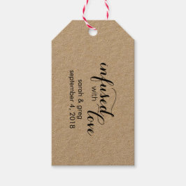 ラブオリーブ油結婚式の引き出物ラベル ギフトタグ