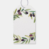ラブオリーブ油結婚式の引き出物葉 ギフトタグ (裏面)
