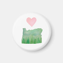 ラブオレゴン州ウォーターカラー