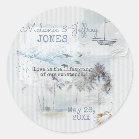 ラブオンザビーチ ラウンドシール (正面)