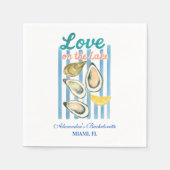 ラブオンザレイクバチェロレッテゲタウェイ スタンダードカクテルナプキン (正面)