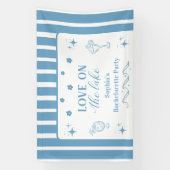 ラブオンザレイクバチェロレッテ週末パーティー 横断幕 (縦)