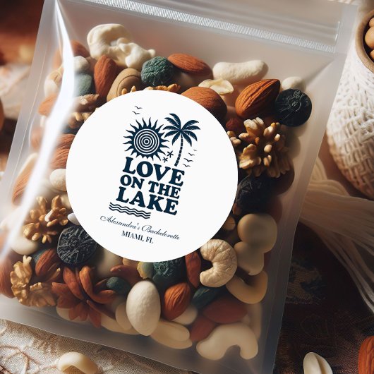 ラブオンザレイクバチェロレッテ週末 ラウンドシール