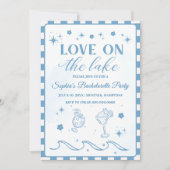 ラブオンザレイクバチェロレッテ 招待状 (正面)