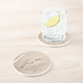 ラブオンビーチ結婚式ビジネスコースター コースター (側面)