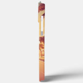 ラブオンホイールスケートボークールディングハートデザイン | Case-Mate iPhoneケース (裏面 / 左)