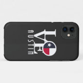 ラブオースティンテキサス州 Case-Mate iPhoneケース (裏面(横))