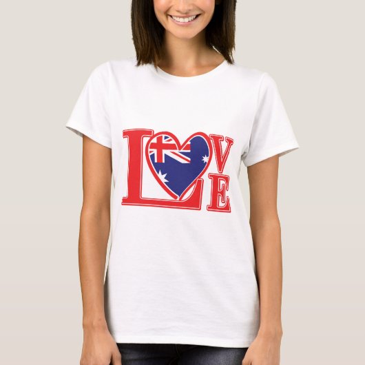 ラブオーストラリア Tシャツ (正面)
