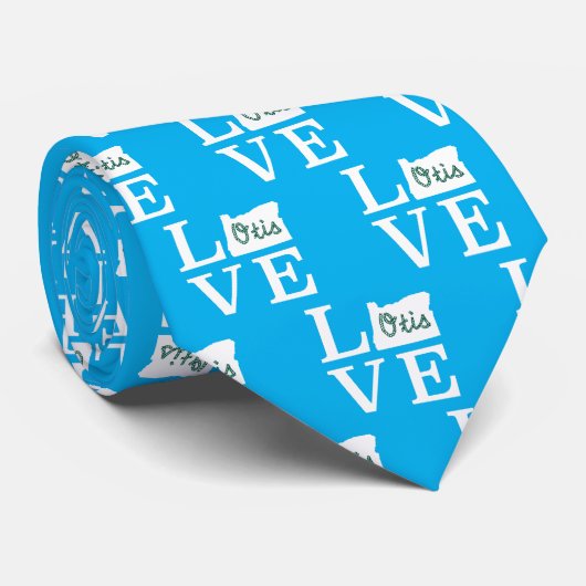 ラブオーチスロープホワイト ネクタイ (ロール)