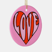 ラブオーナメント セラミックオーナメント (右)