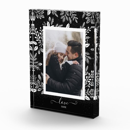 ラブオーバーレイエレガントボタニカルファミリー フォトブロック (右)