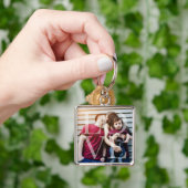 ラブオーバーレイ写真 キーホルダー (手)