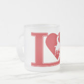 ラブカウボーイズ、ラブカウボーイズ フロストグラスマグカップ (正面左)