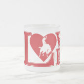 ラブカウボーイズ、ラブカウボーイズ フロストグラスマグカップ (中央)