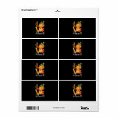 ラブカウンセラー生命紅葉秋シーズンポンプ ラベル (フルシート)