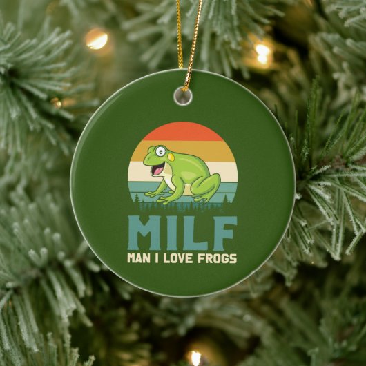 ラブカエルオーナメント セラミックオーナメント (ツリー)