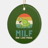 ラブカエルオーナメント セラミックオーナメント (左)