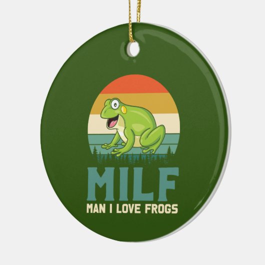 ラブカエルオーナメント セラミックオーナメント (左)