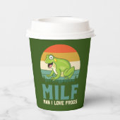 ラブカエル紙カップ 紙コップ (裏面)